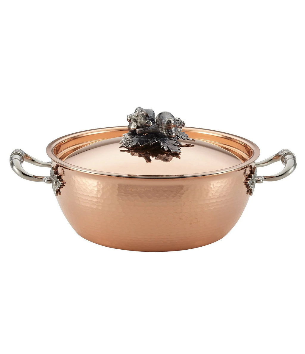 4.25 Qt. Copper Covered Round Casserole J883722