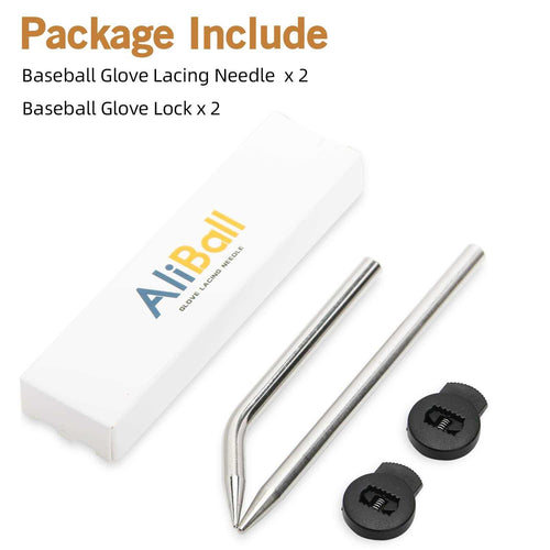 2 Glove Leather Lacing Needle with 2 Glove Locks P4135
