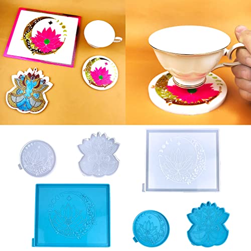 Crystal Epoxy Silicone Tray Molds O748071