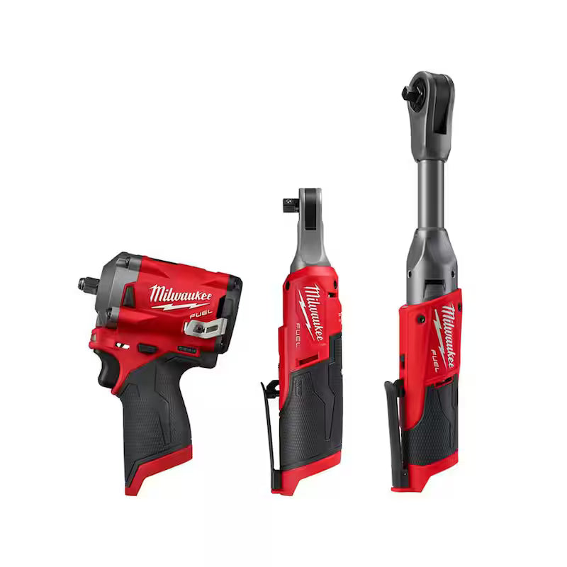 12V Cordless 3/8 in. Impact Wrench and Ratchet W874