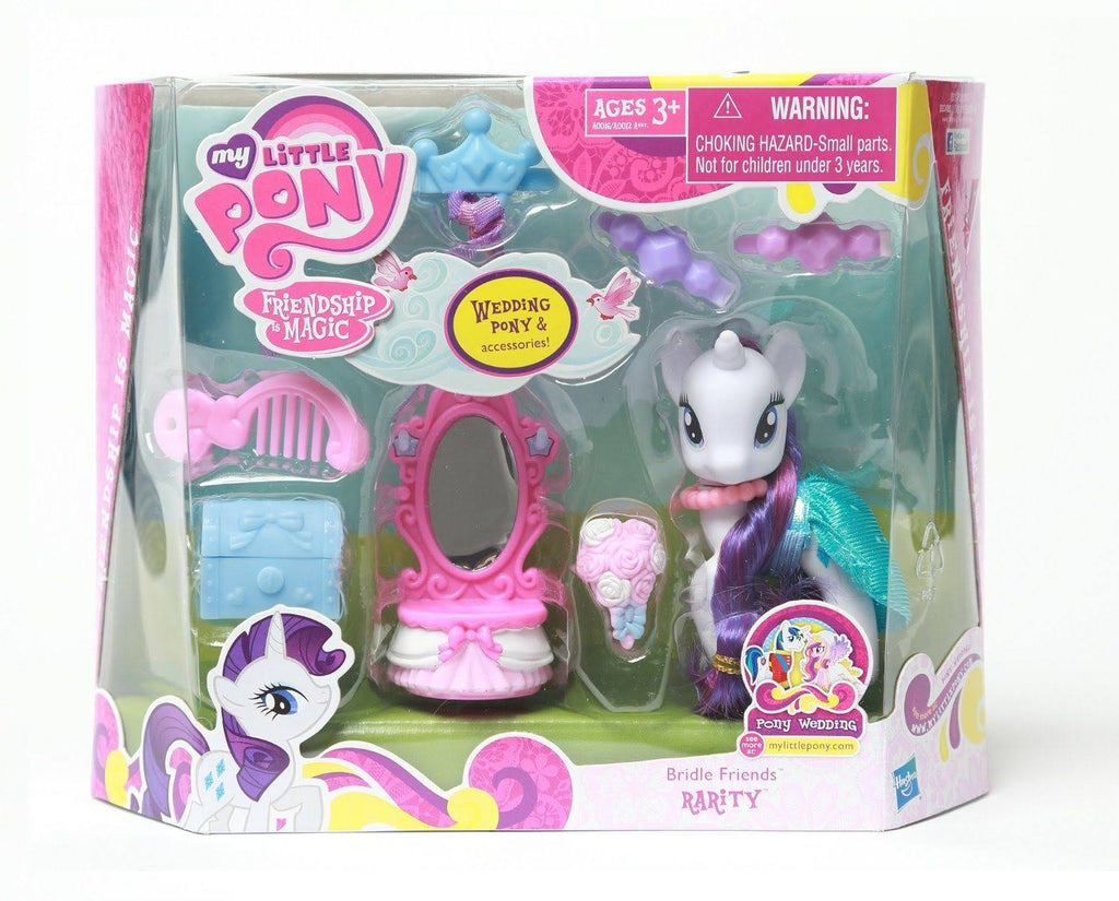 My Little Pony Rarity Unicorn Pony Bridle Friends Set R760082