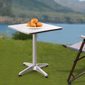 Portable Square Flip-up Aluminum Table S720