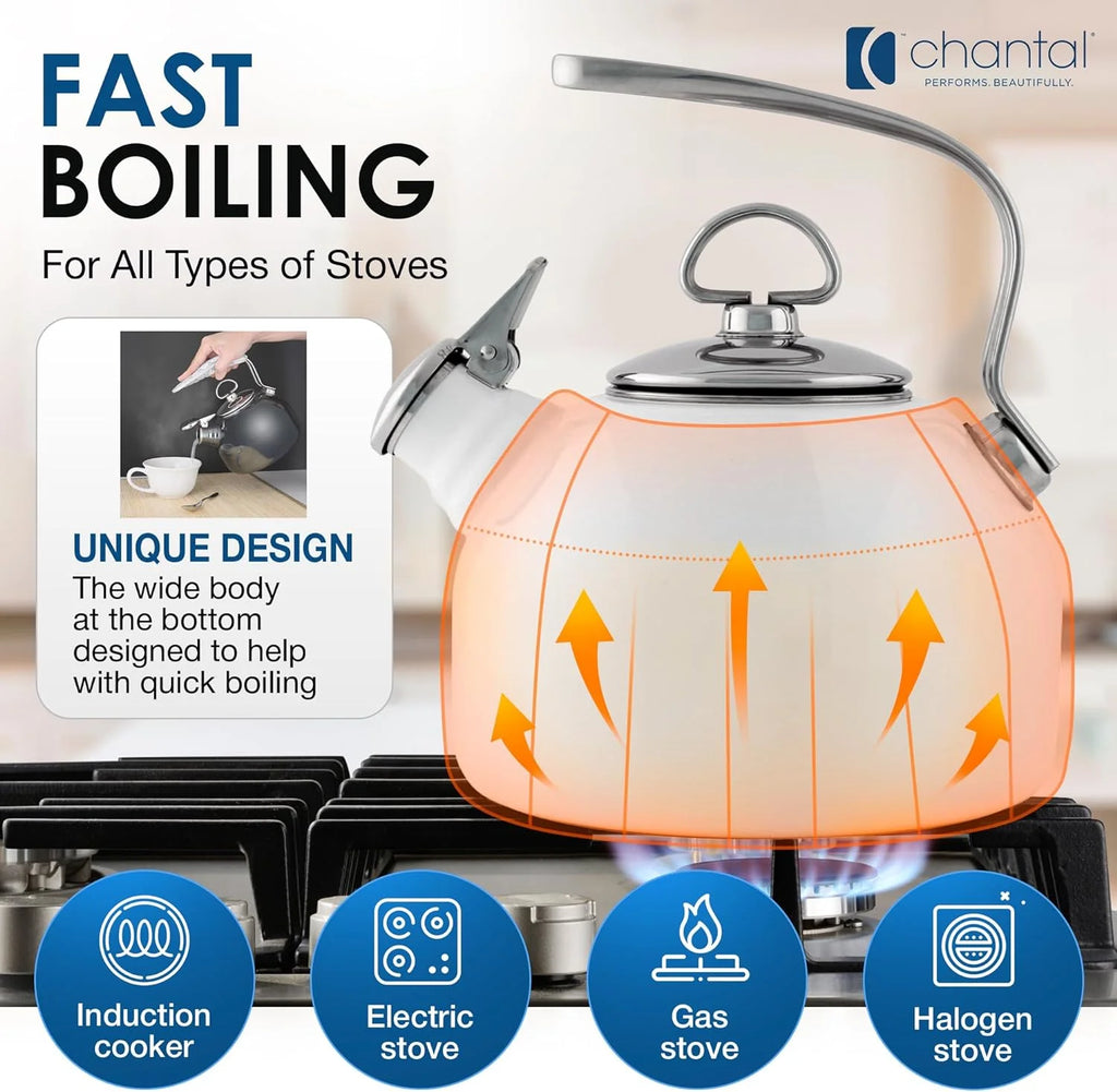 1.8 QT Food Grade Pure Copper Teakettle M91698