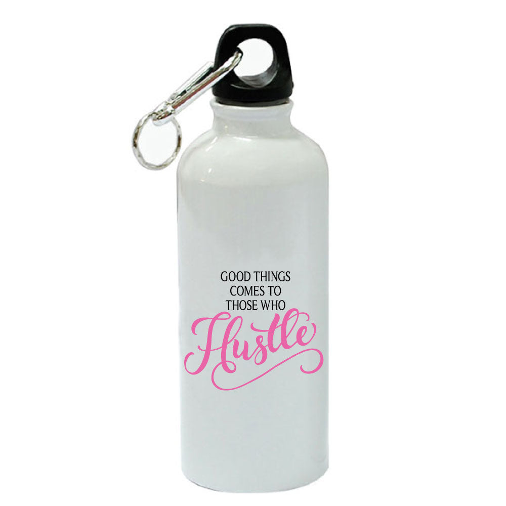 White Aluminum Sports 20 oz Water Bottle J82698