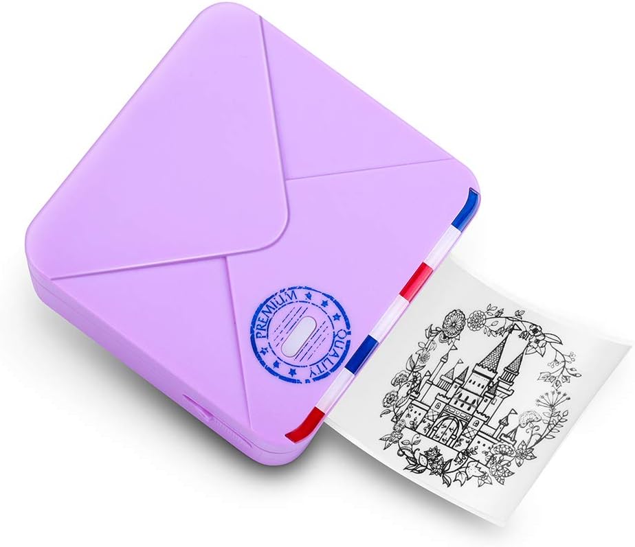 Mini Thermal Printer 300dpi Bluetooth X13495