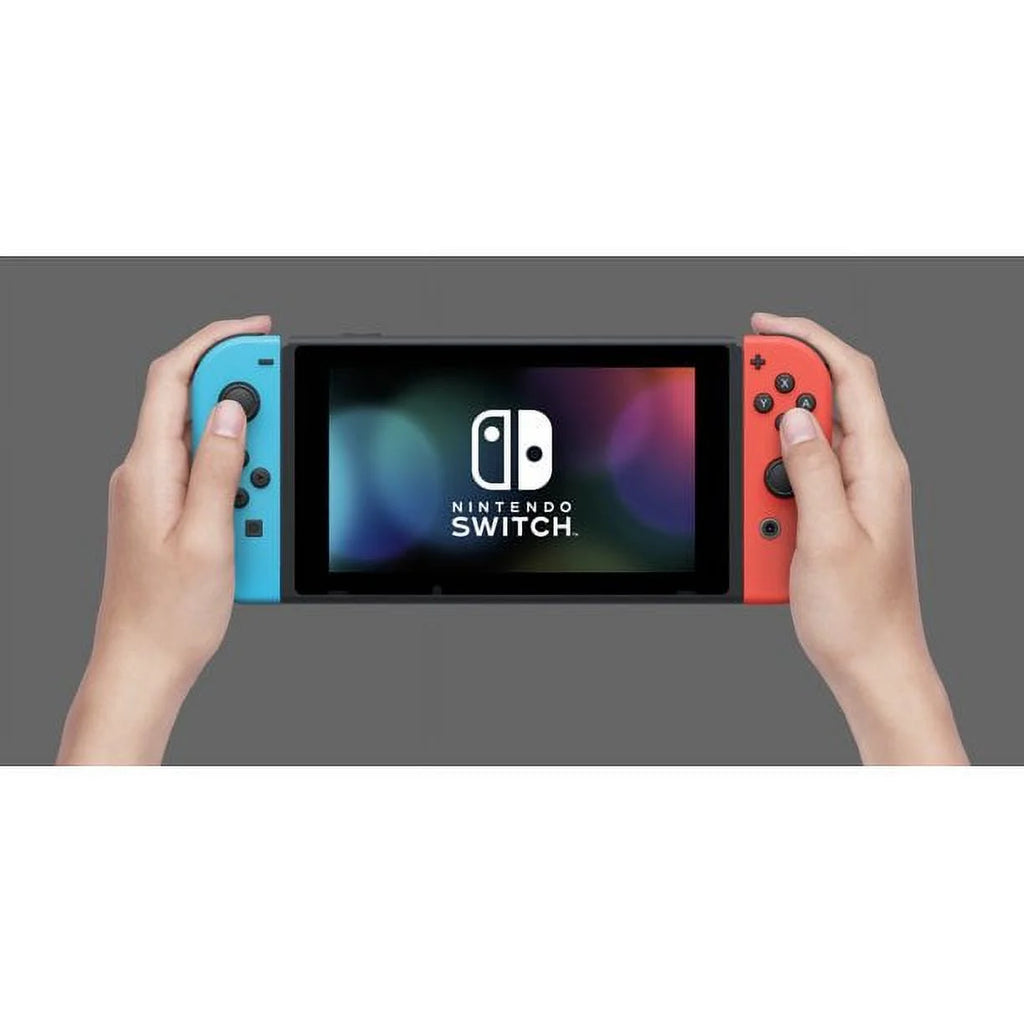 Neon Blue and Neon Red Gaming Console S4179