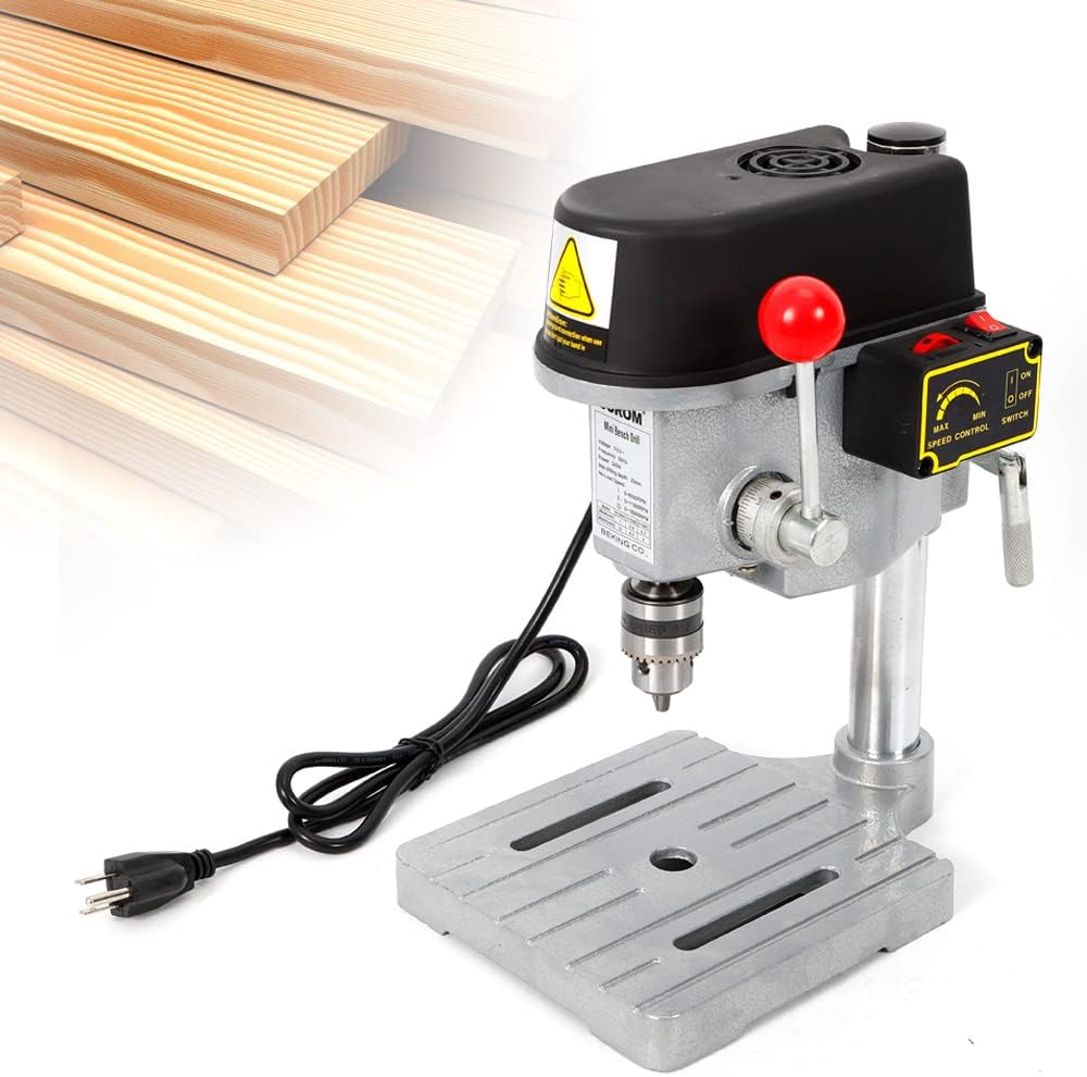 3-Speed Adjustable Benchtop Drill Press C700830