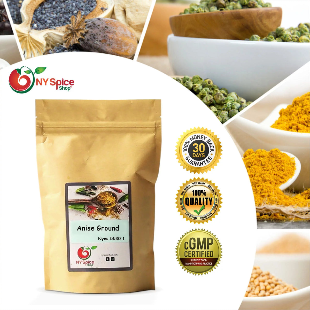 Ground Anise Powder 3 lbs O364