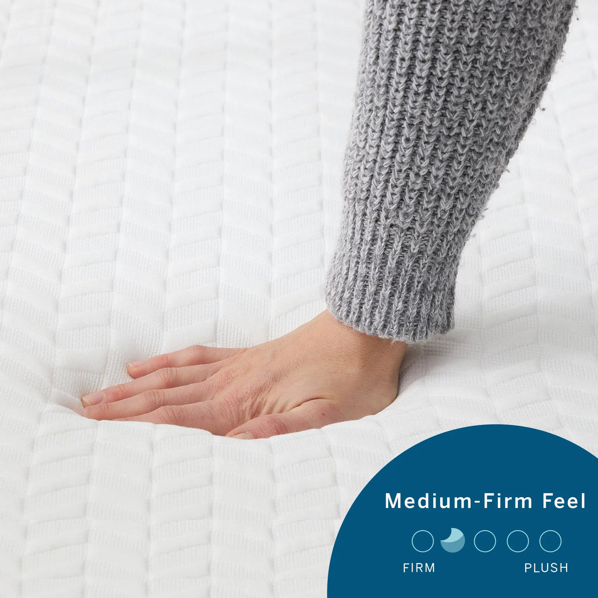 10" Gel Memory Foam Mattress, Firm, Queen P625154