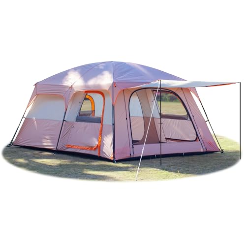 Extra Large 10-12-14 Person Family Cabin Tent with Mesh, Waterproof, Double Layer G127302