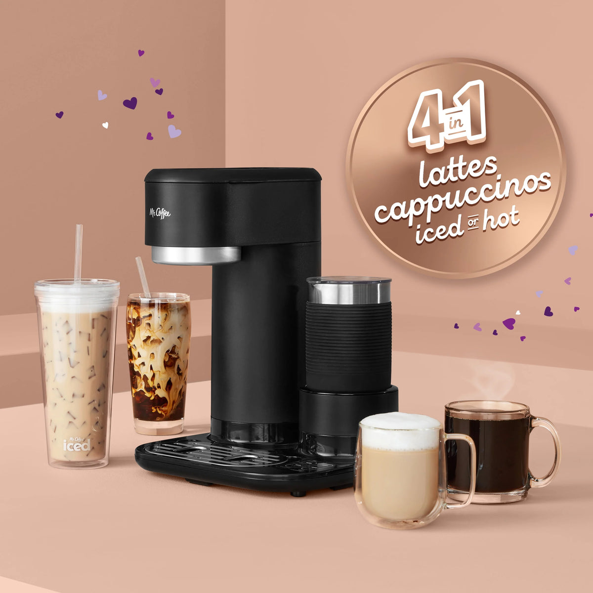 Black Single-Serve Coffee Maker W4502