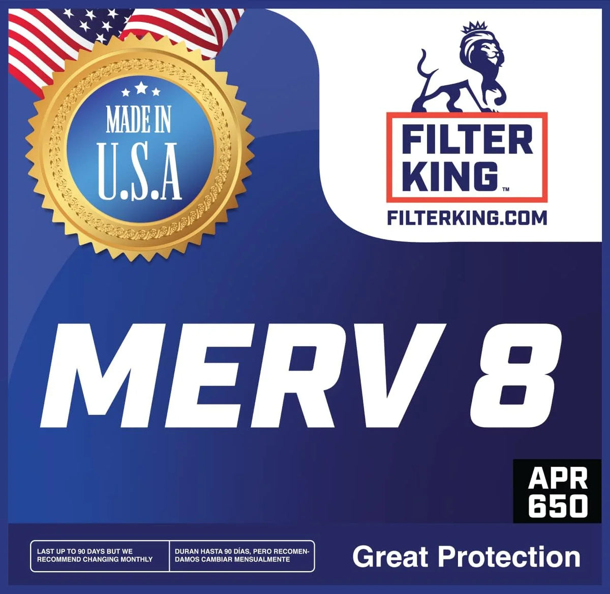 9x66x1 MERV 8 Pleated HVAC Air Filter 4-Pack H5862