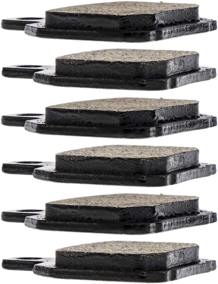 Front L/R and Rear Right Brake Pad Set Organic 3 Pack H731