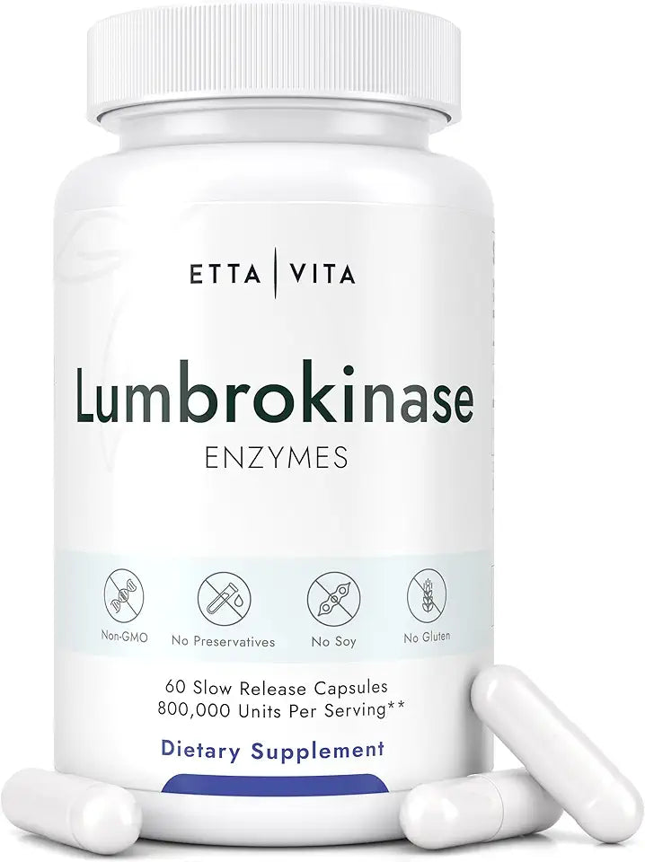 Lumbrokinase Supplement 40mg Capsules P91403