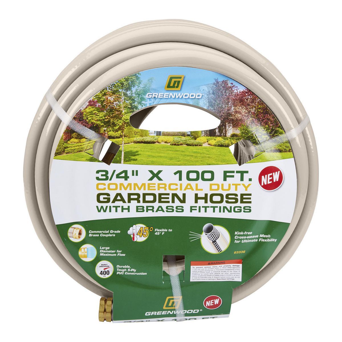 100 ft. x 3/4 in. Garden Hose A1779