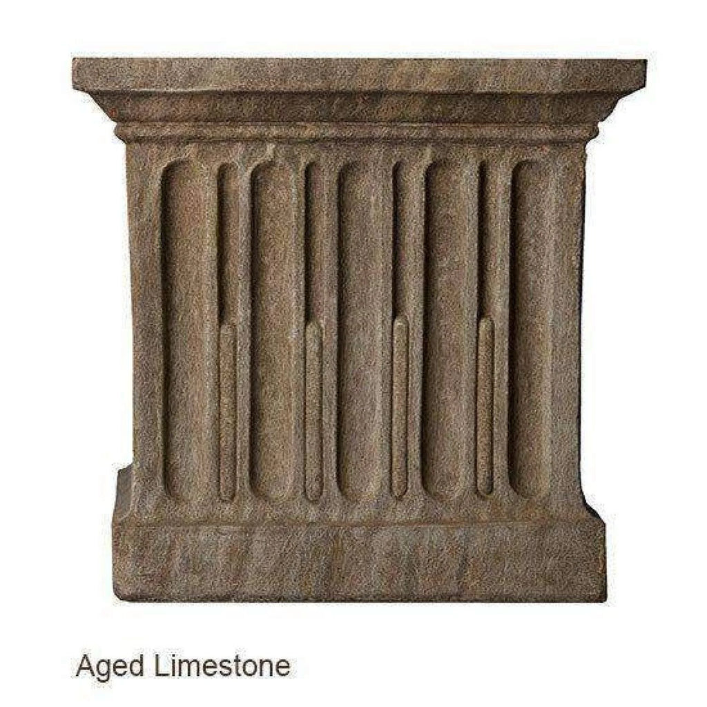 Alpine Stone Curved Leaf Bench B154