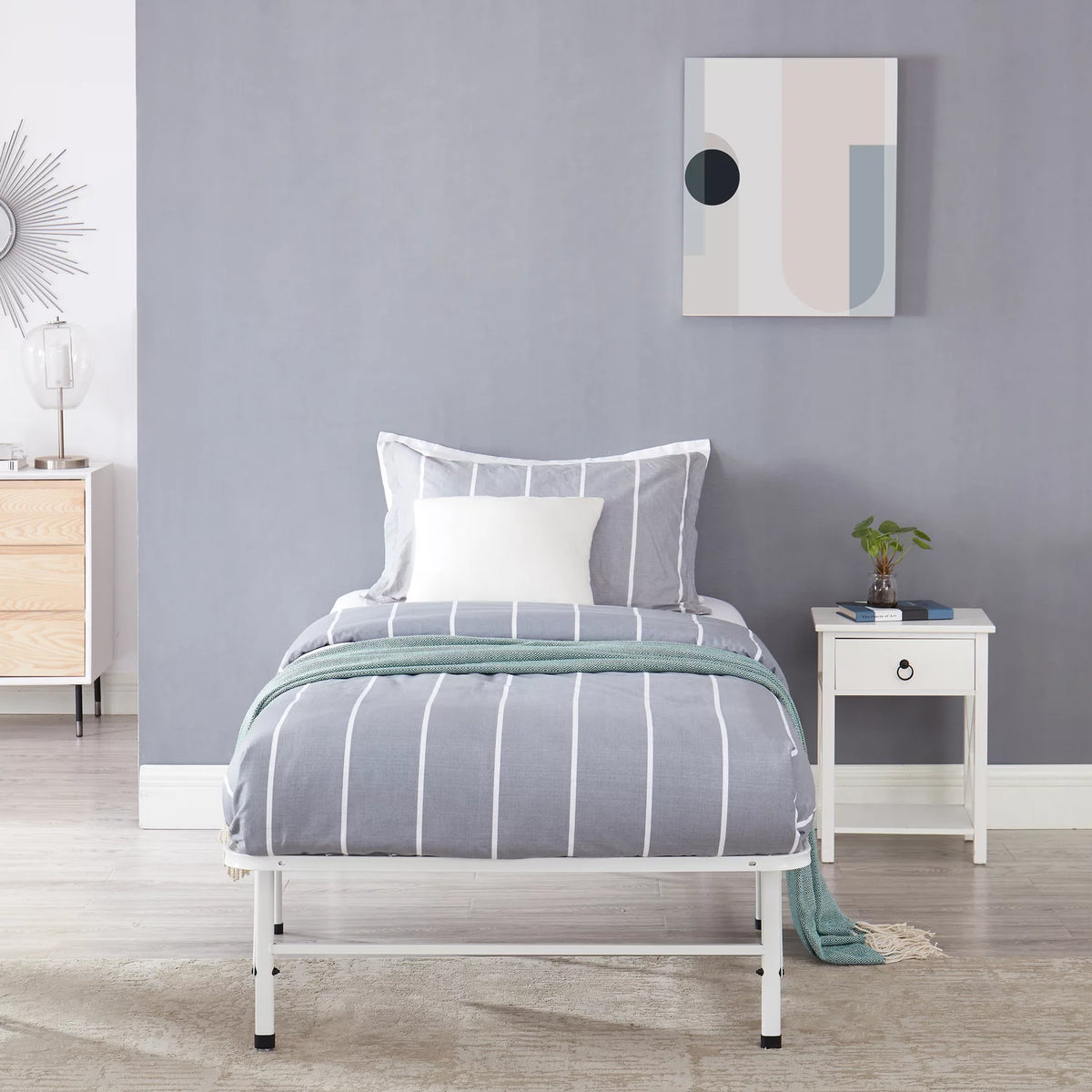 Black Twin Bed Frame I470900