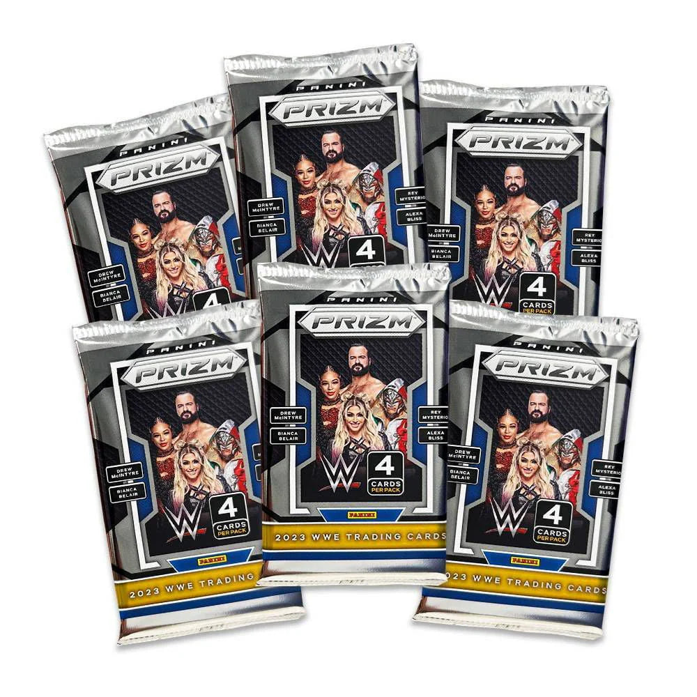 WWE Prizm Trading Cards Blaster Box Y6484