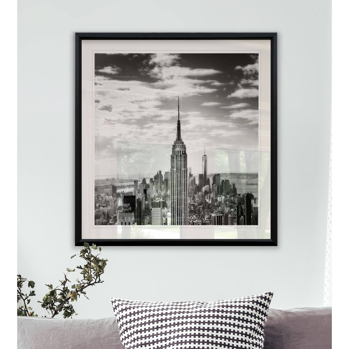 Framed Giclee Print 26x26 U253