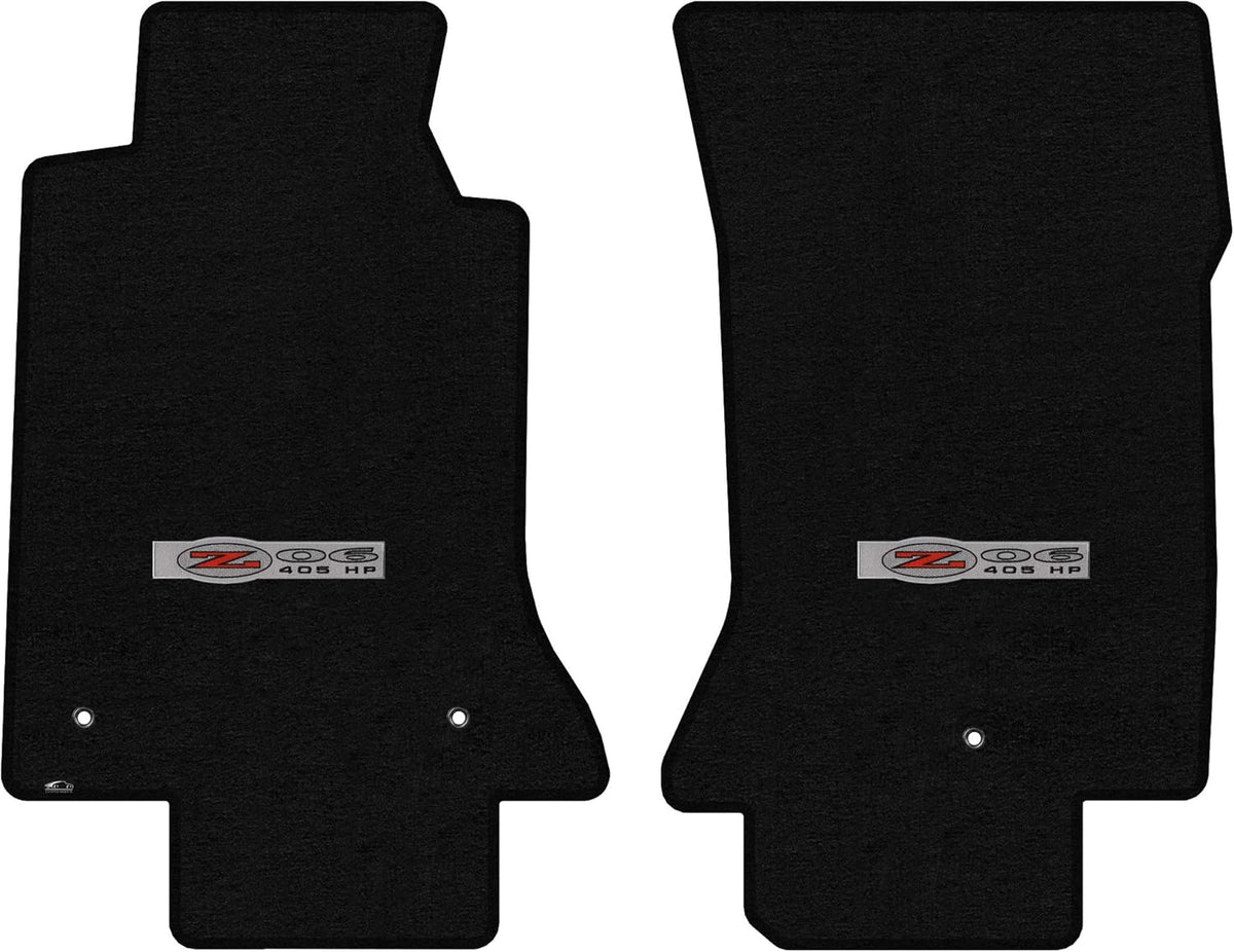Black Carpet Floor Mats 2Pc Front Set I178482