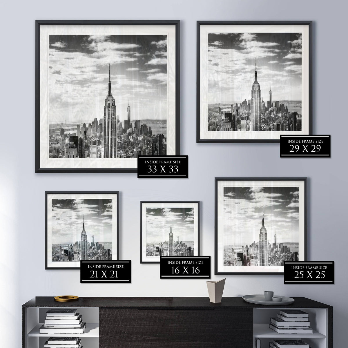 Framed Giclee Print 26x26 U253