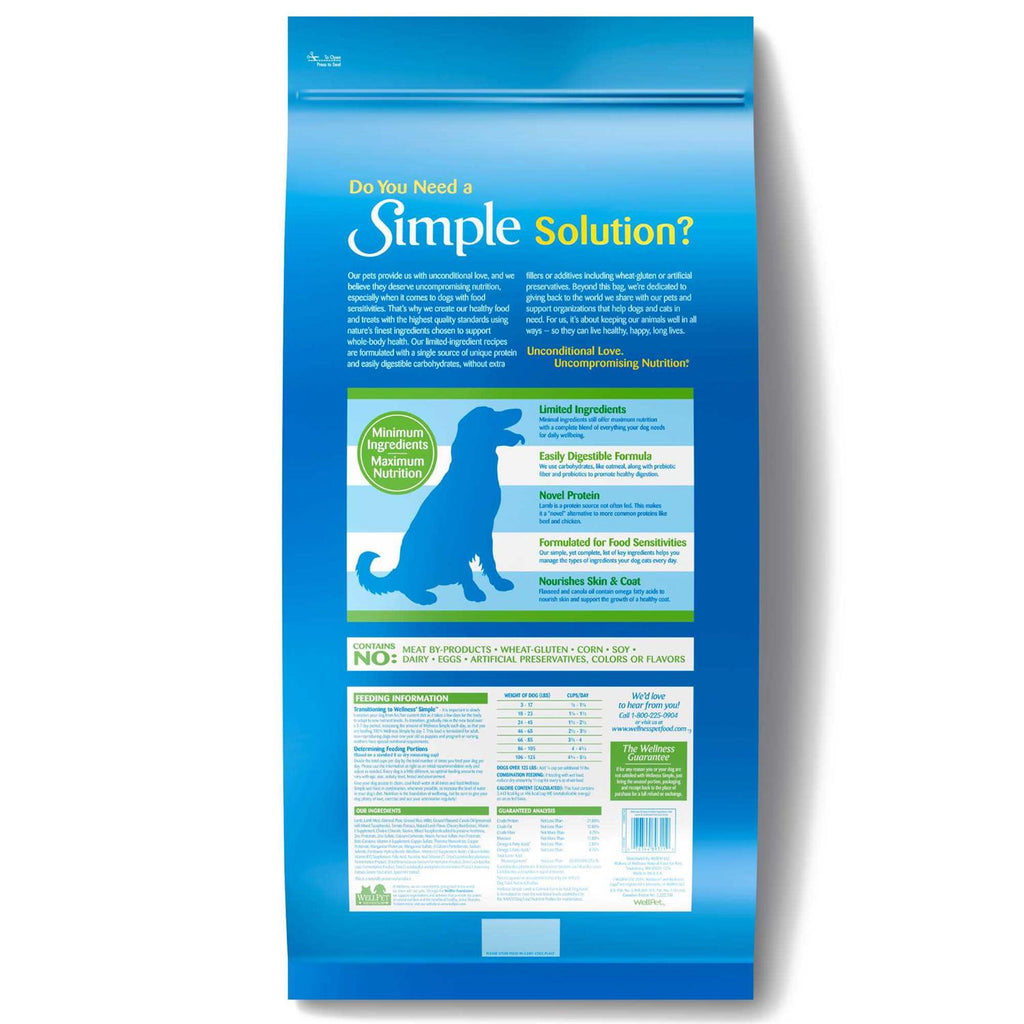 Lamb & Oatmeal Formula Dry Dog Food I114