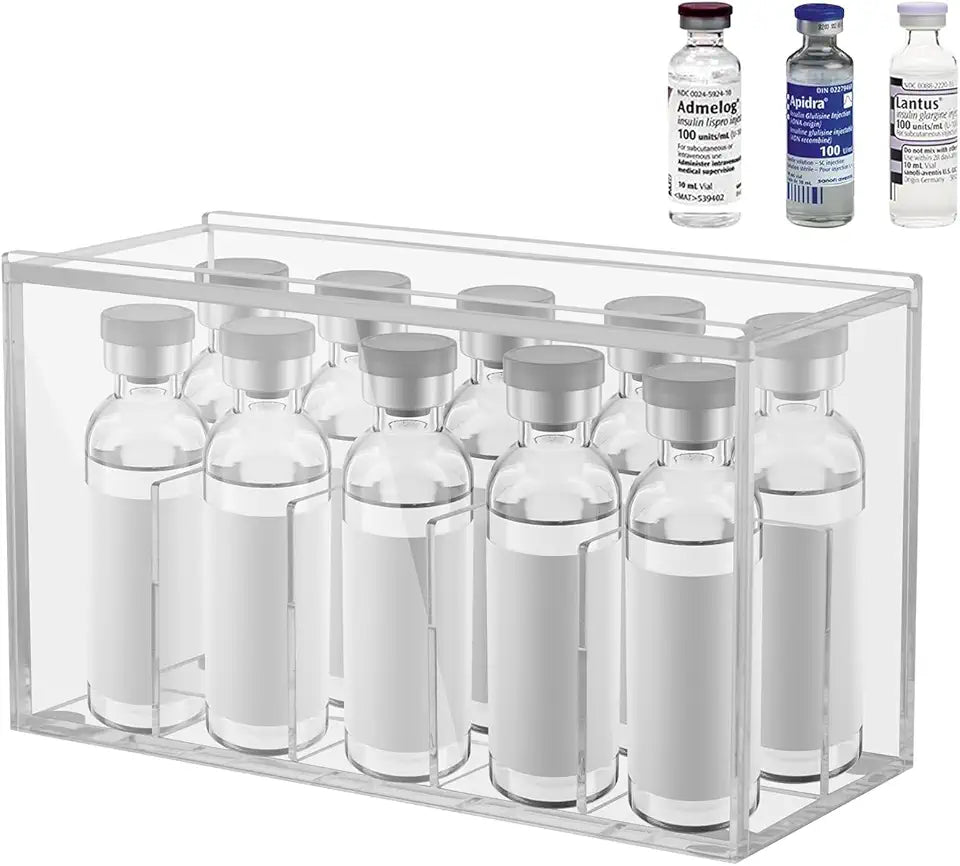 Insulin Vial Storage Case for 10ml U-100 Vials Y588