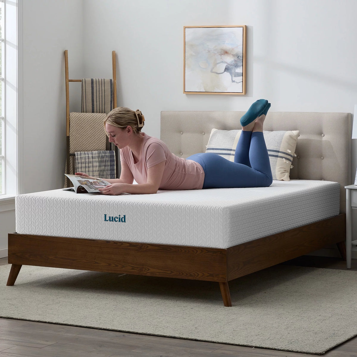 10" Gel Memory Foam Mattress, Firm, Queen P625154