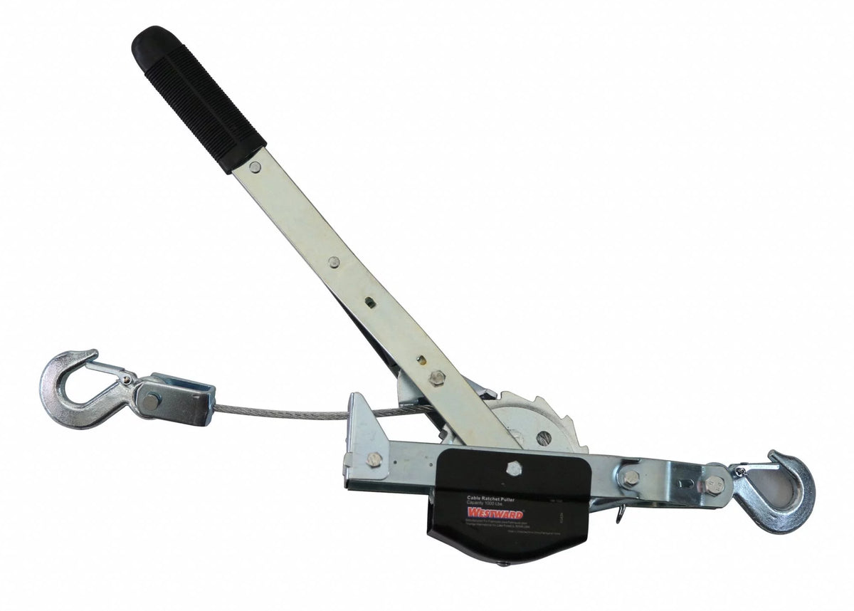 1000Lb 15Ft Cable Ratchet Puller D59759