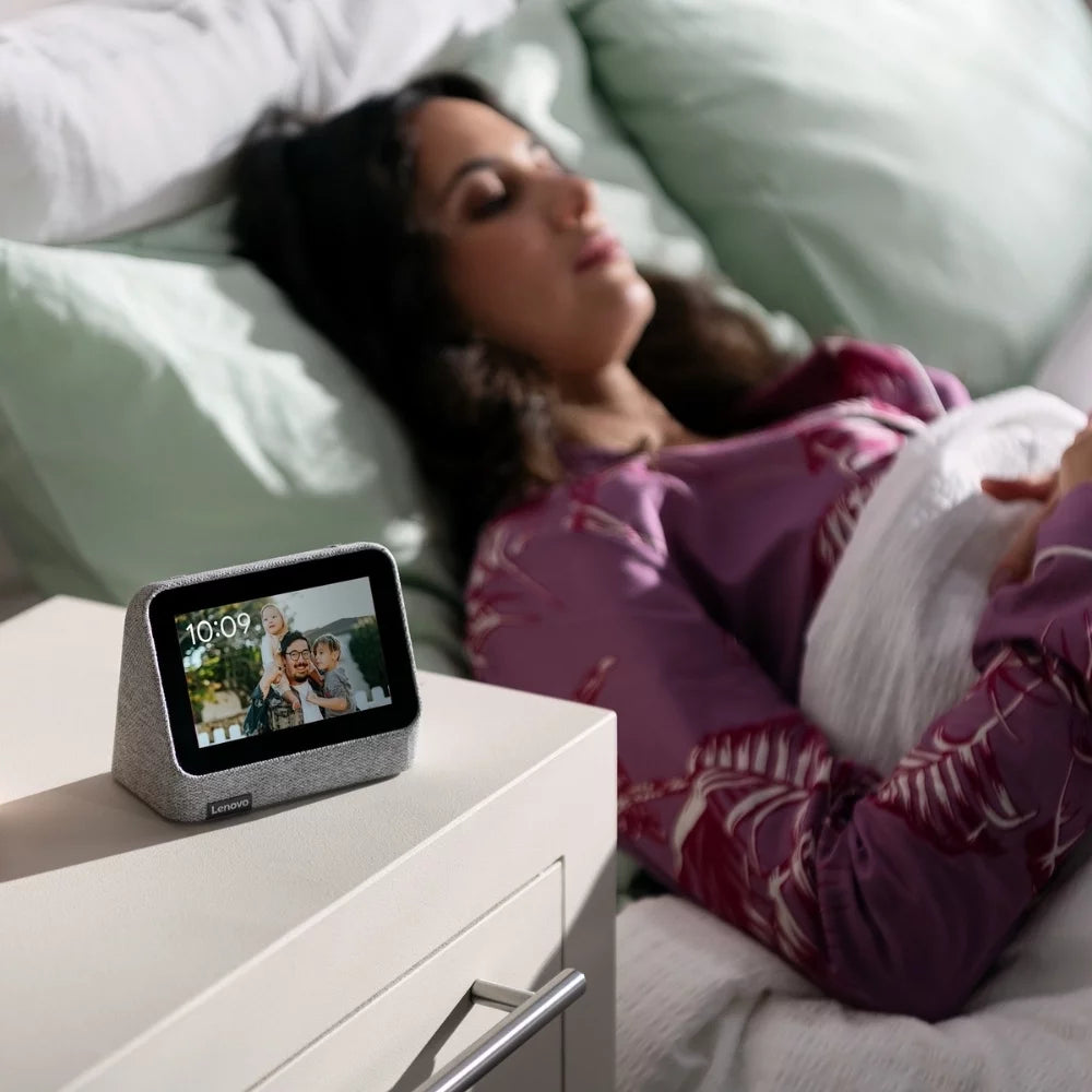 Smart Clock 2 with Wireless Charging Dock - Heather Grey V128282