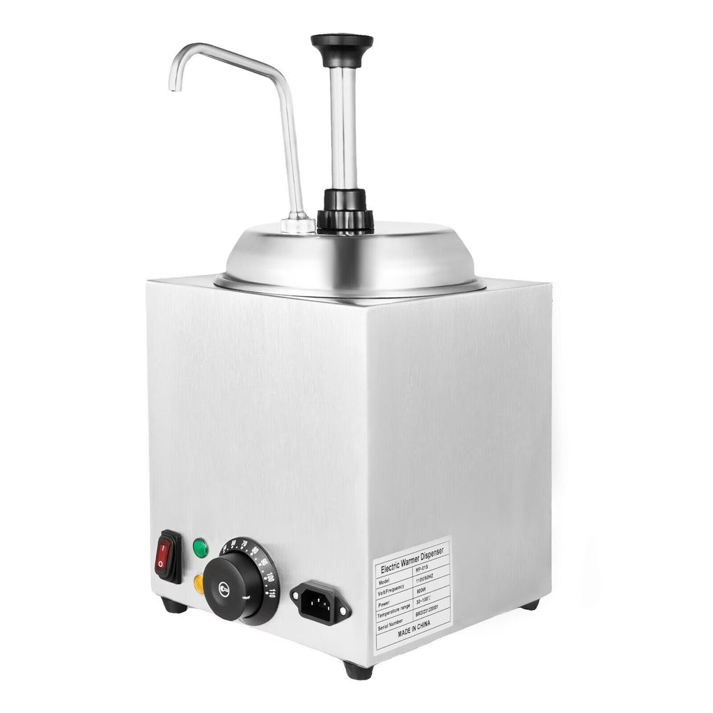 Nacho Cheese Dispenser Pump Caramel Warmer Tank 800W 110V O861