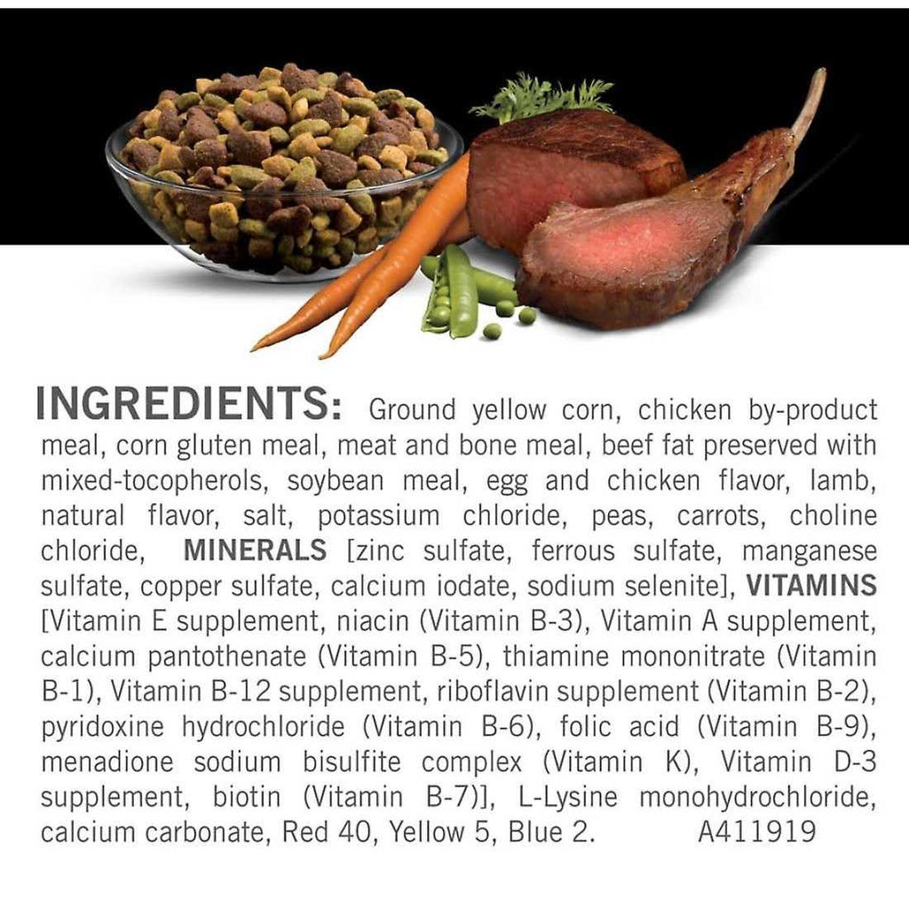High Protein Dry Dog Food With Lamb & Beef Flavor H576904