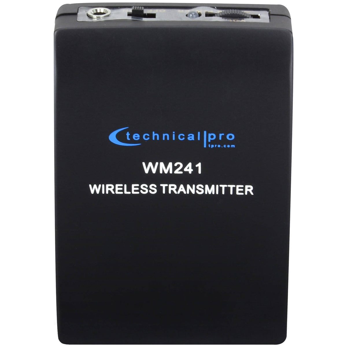 Dual Wireless Microphone System VHF High Band Microphone Set, 2 Mics, 2 Lapel Mic, Black N994