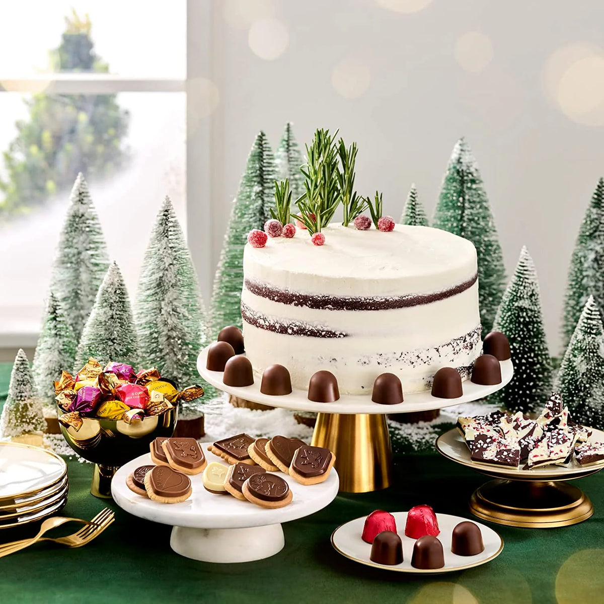 8 Piece Assorted Gourmet Chocolate Candy Tin Set Of 6 J7975
