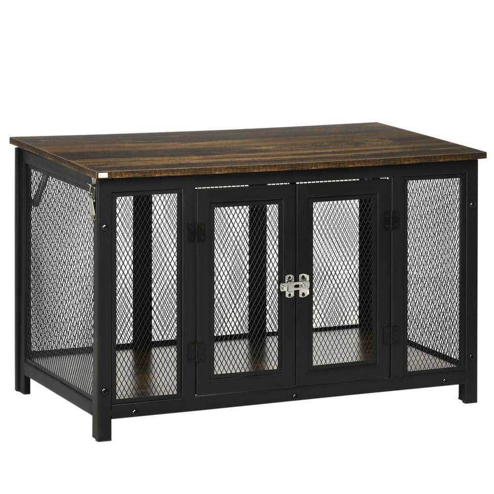 Furniture Style Dog Crate with Openable Top L250