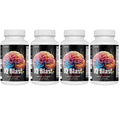 Brain Supplement Pills Capsules 4 Bottles P106987