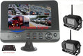 Digital Wireless Camera with 7 Monitor Quad-View and Adapter for RV S6037
