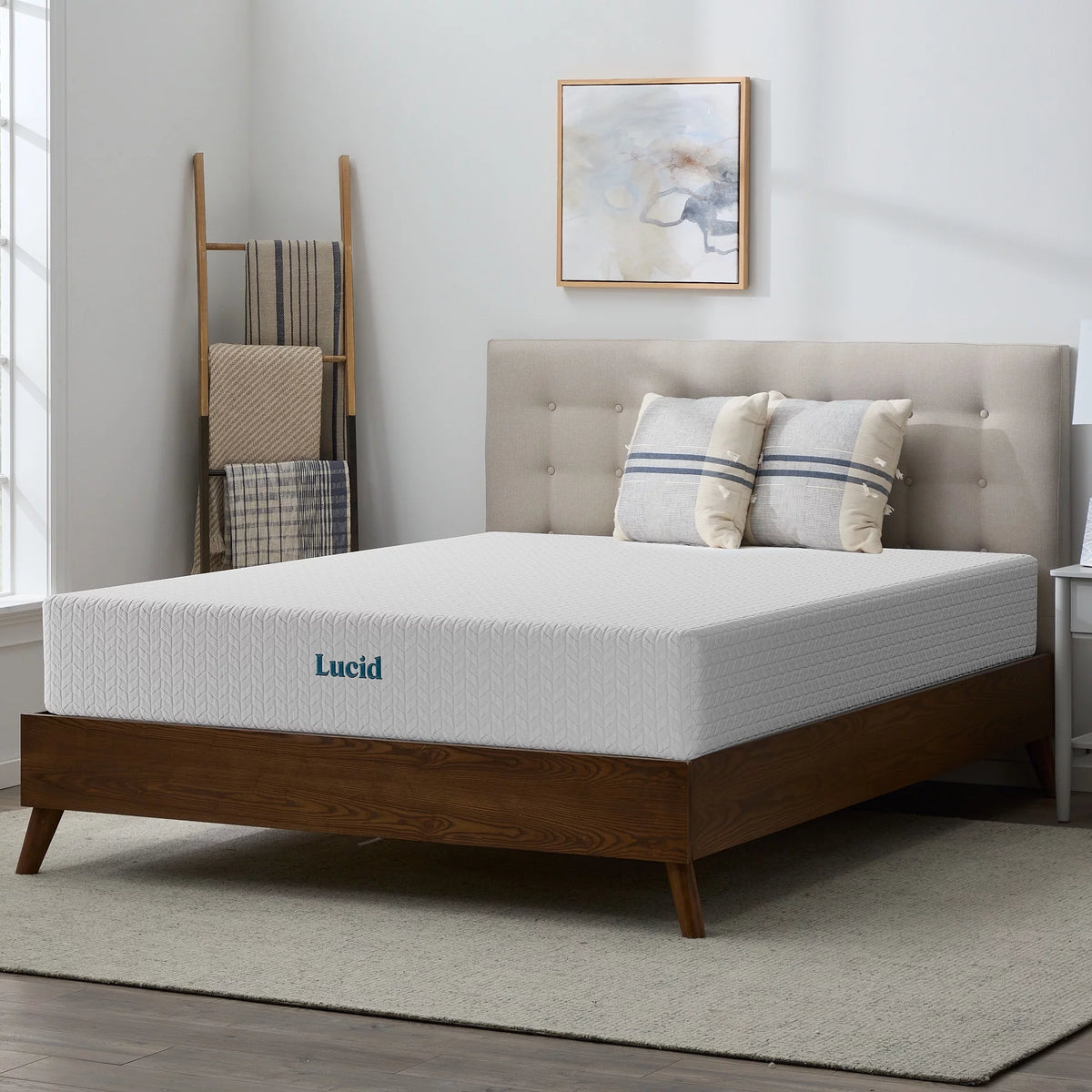 10" Gel Memory Foam Mattress, Firm, Queen P625154