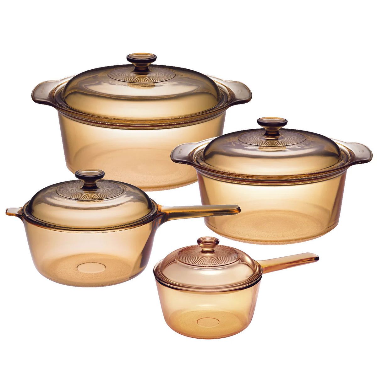 8-pieces Glass Cookware Set Y41337