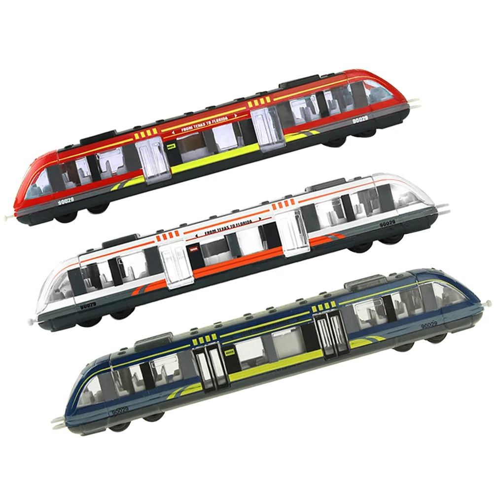 3pcs Simulation Electric Train Toy M265