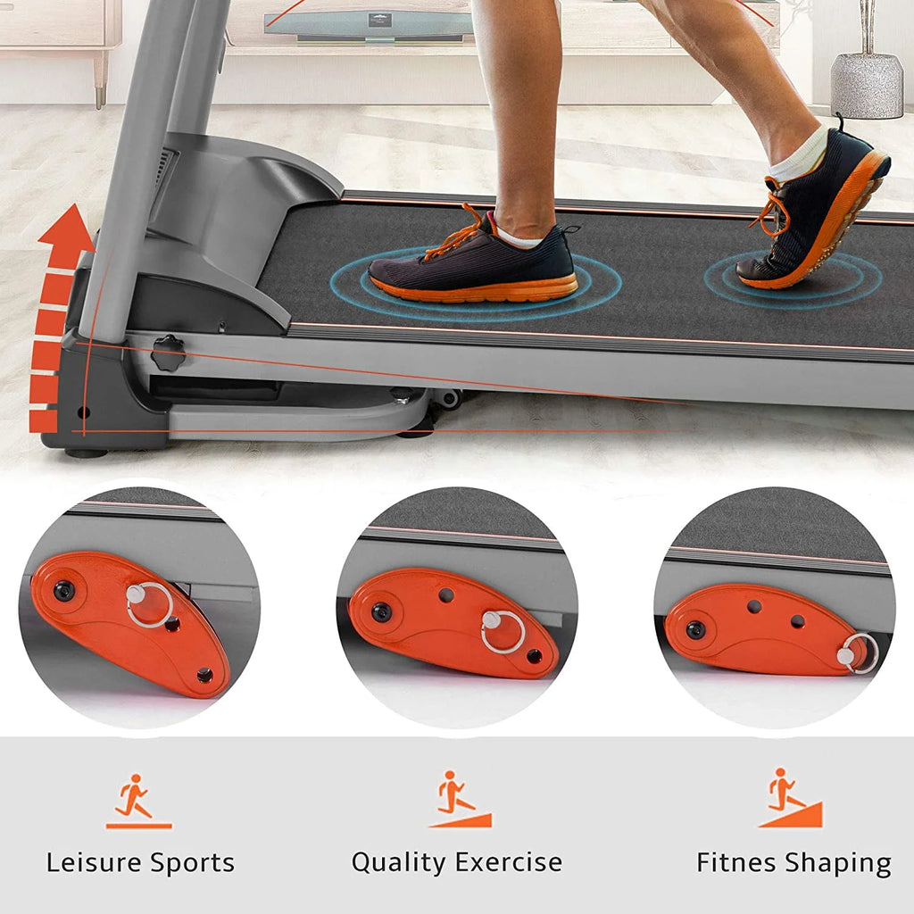 Foldable Electric Treadmill 2.5HP with Incline W86109