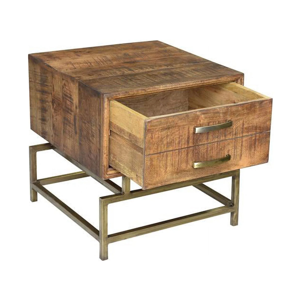 Solid Wood Side Table M247383