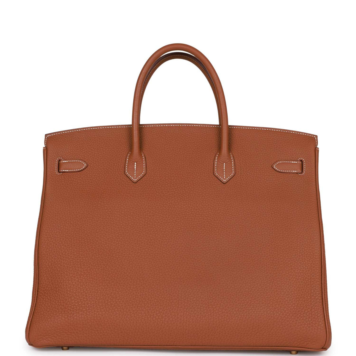 Pre-owned Gold Togo Leather Bag R854