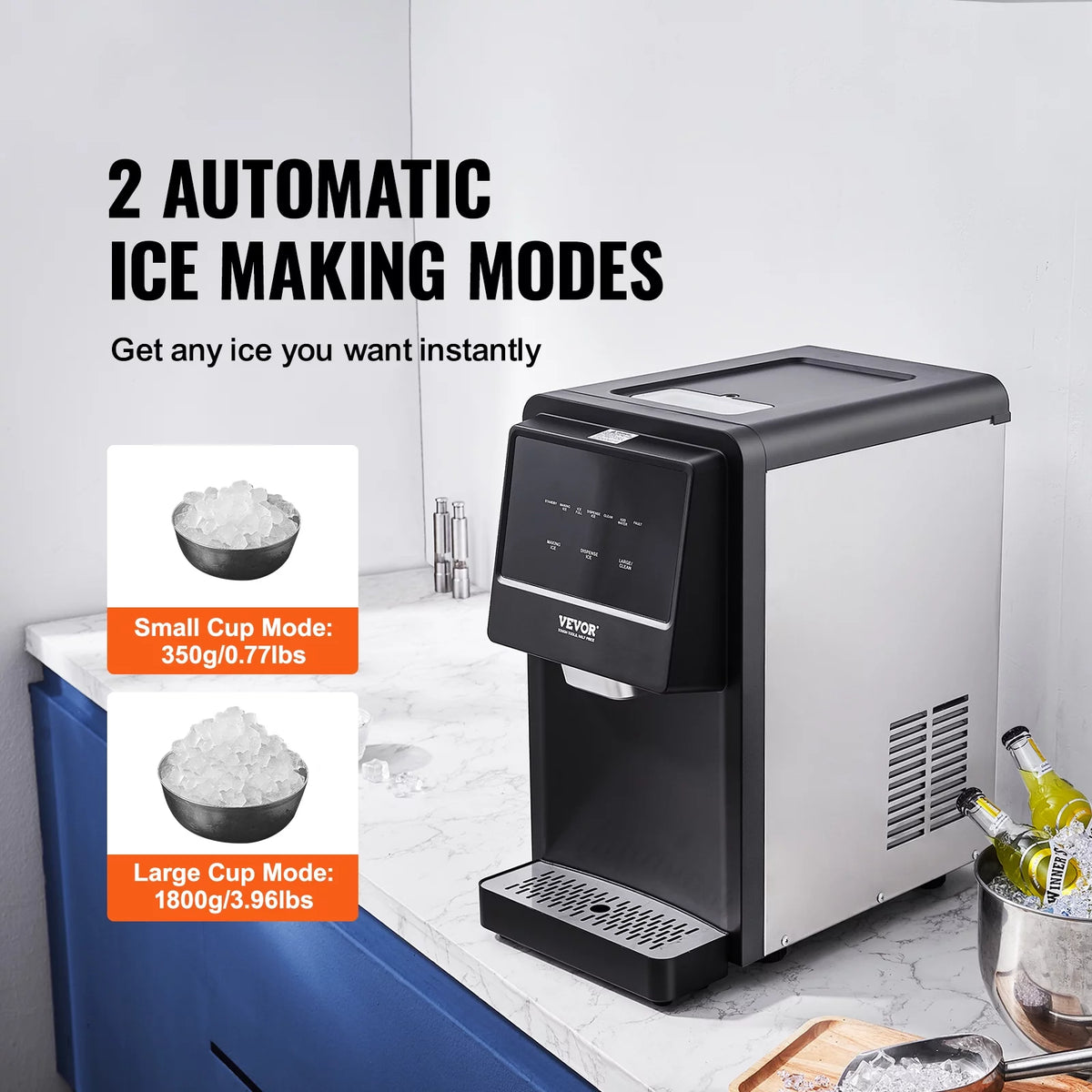 Portable Countertop Ice Maker with Water Filter T987044