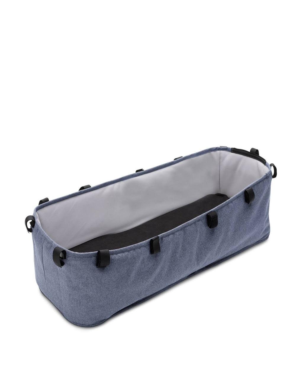 Blue Melange Bassinet Fabric F10236