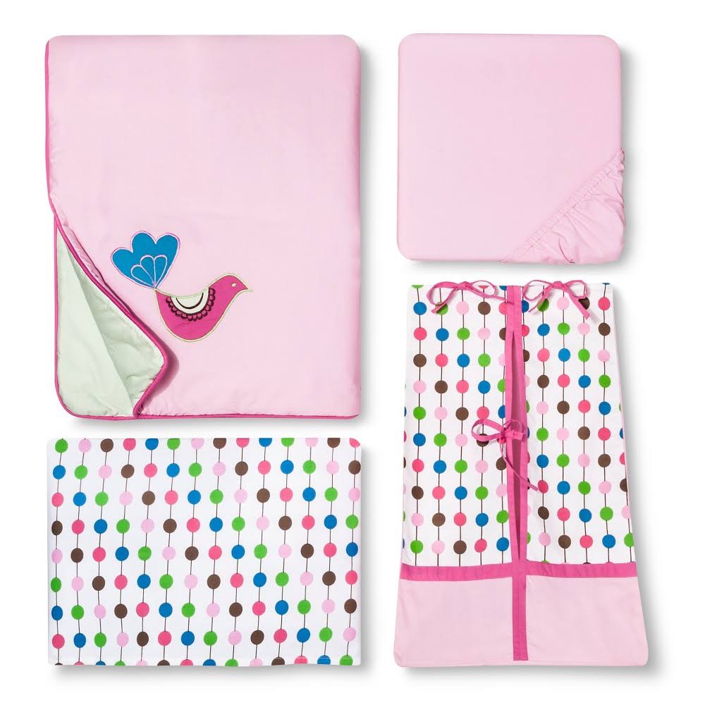 10 PC Crib Bedding Set Q823
