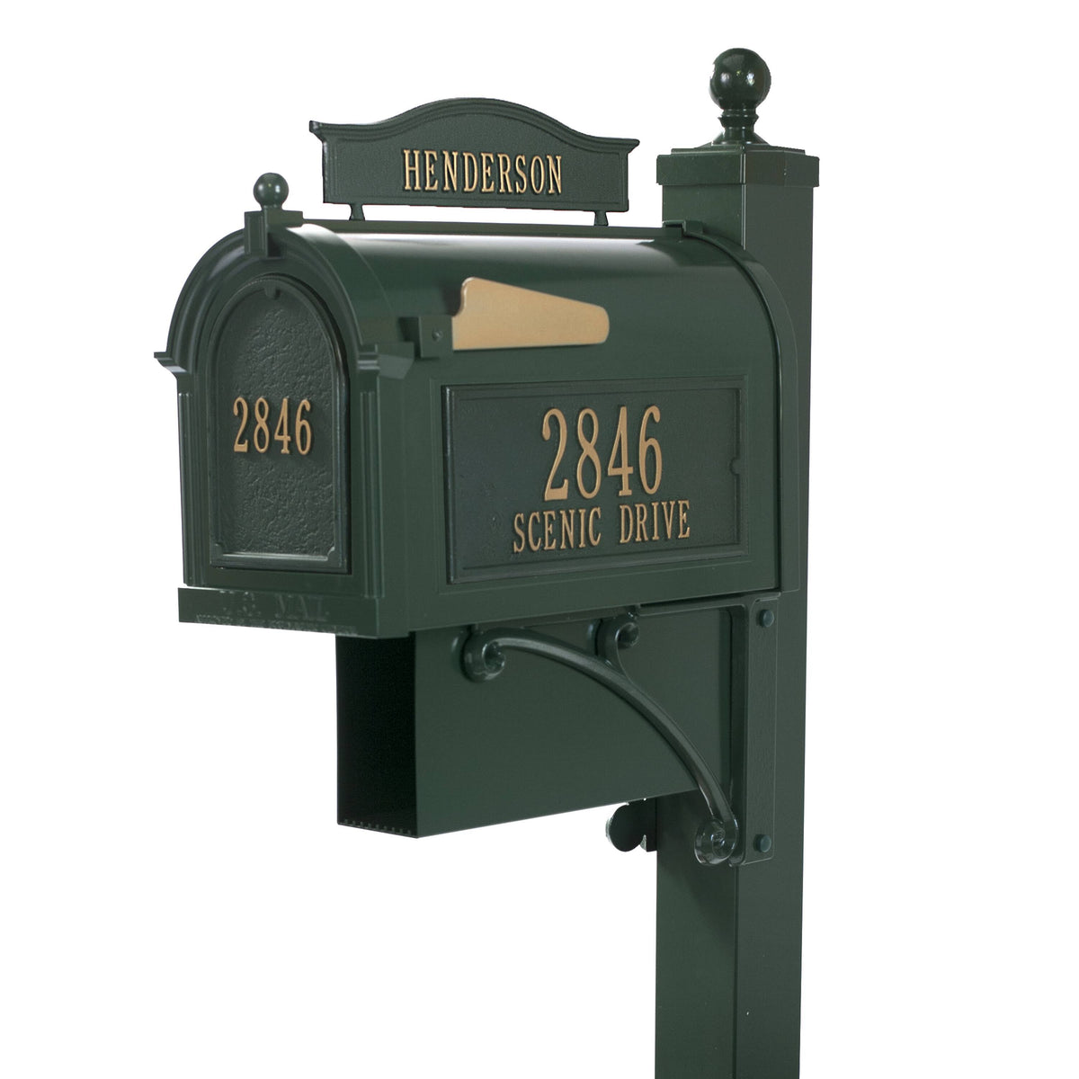 Green Mailbox D81727