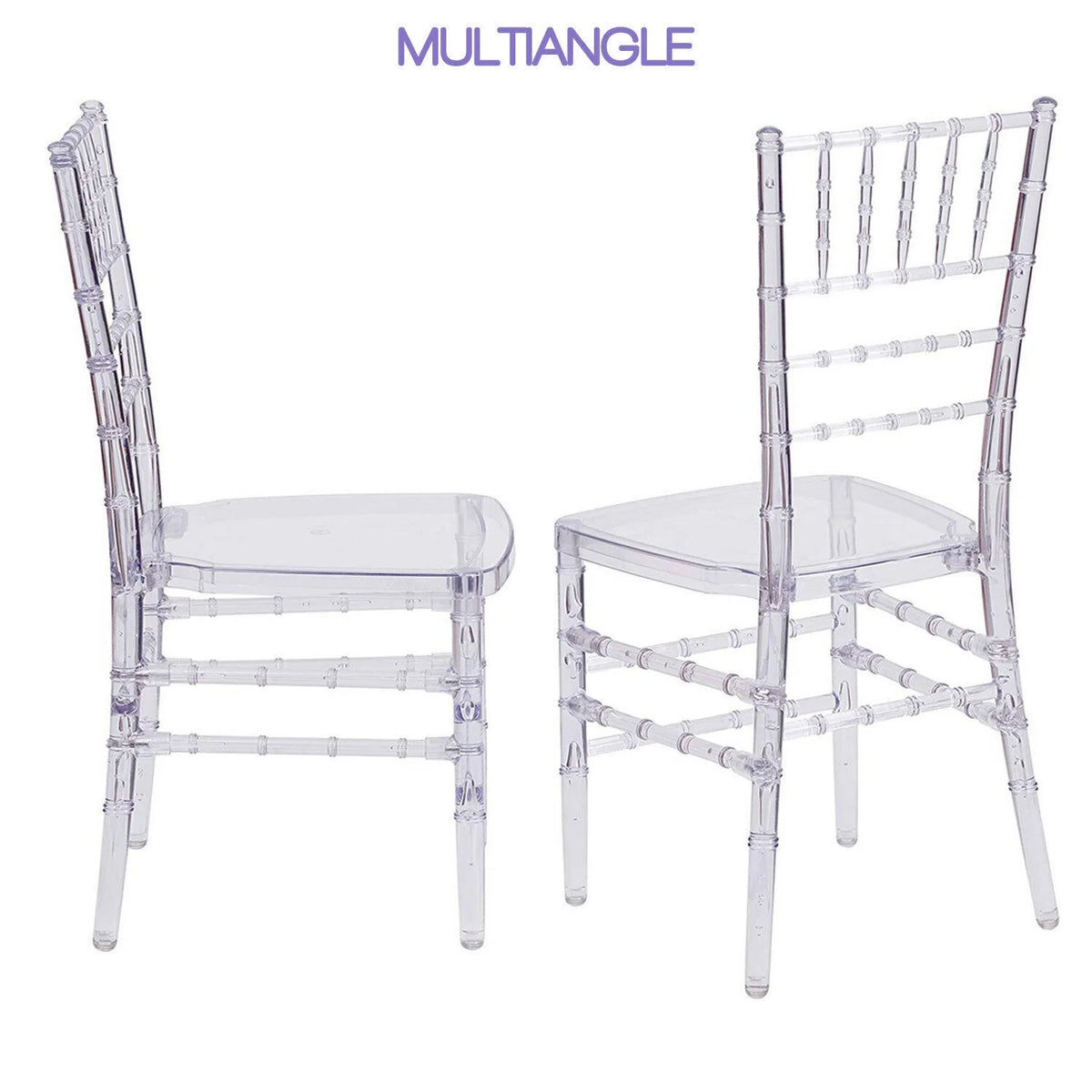 Transparent Acrylic Clear Stackable Chair Z37859