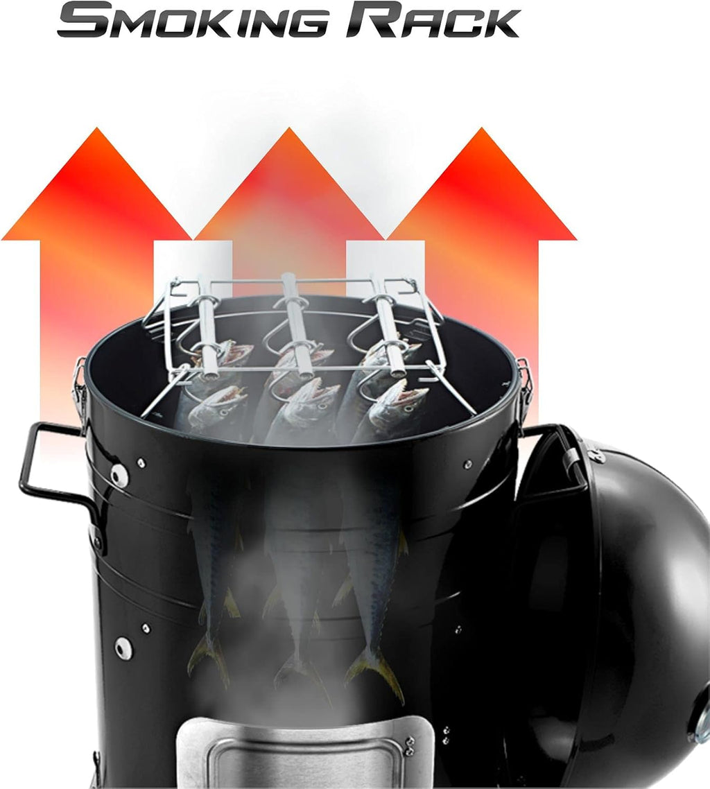 Vertical Smoker Grill Combo X346