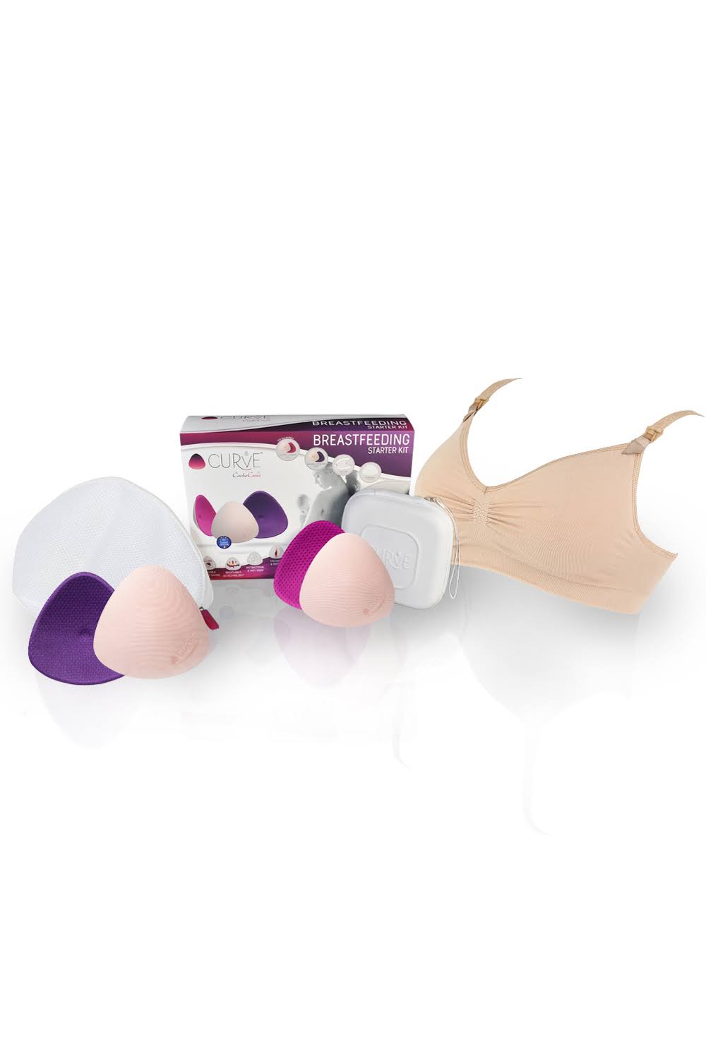 Large Curve Breastfeeding Starter Kit in Nude C980